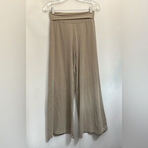 $185 JAMES PERSE Made In USA Lounge Pants Sz 2/M Wide Leg Supima Stretch WHB1150